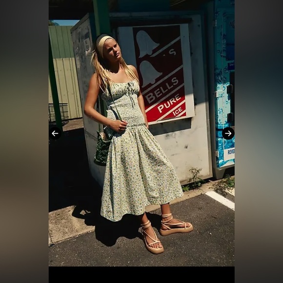 NWOT FREE PEOPLE Lavender Daze Dress - Picture 2 of 13